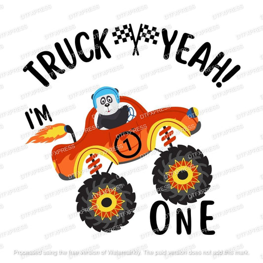 Truck Yeah! I'm One 1BDAY006