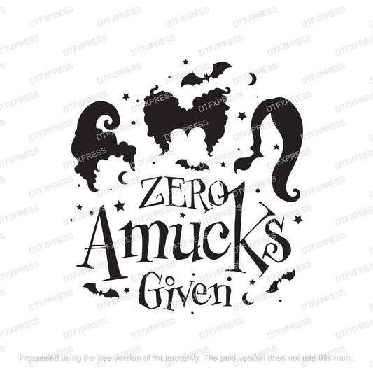 Zero Amucks Given HALLOWEEN0066