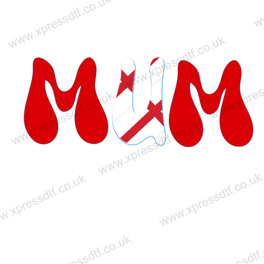 English Flag Mum MOT009