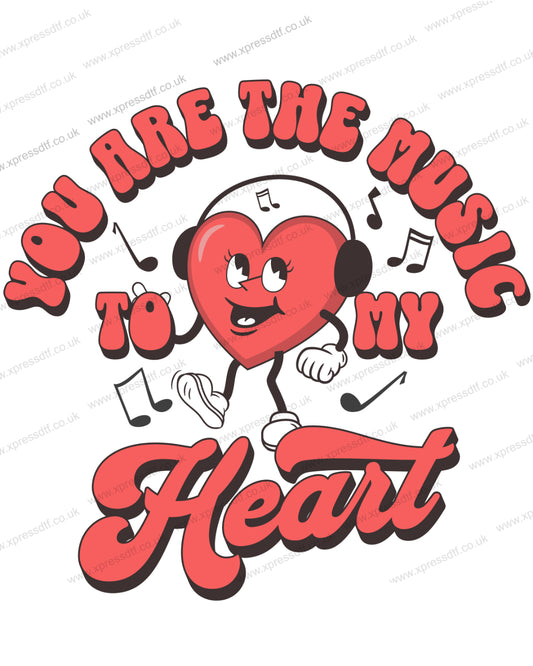 YOU ARE THE MUSIC TO MY HEART VAL0023