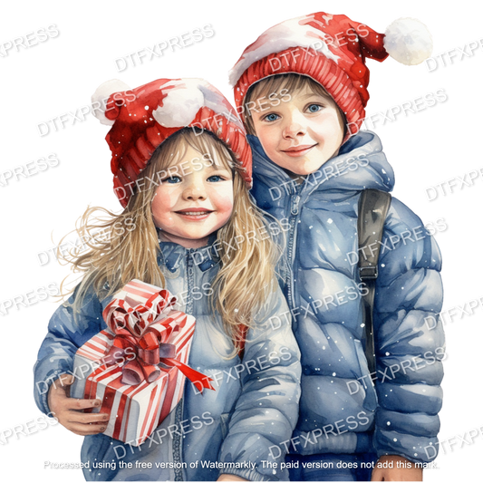 Festive Children XMAS0013