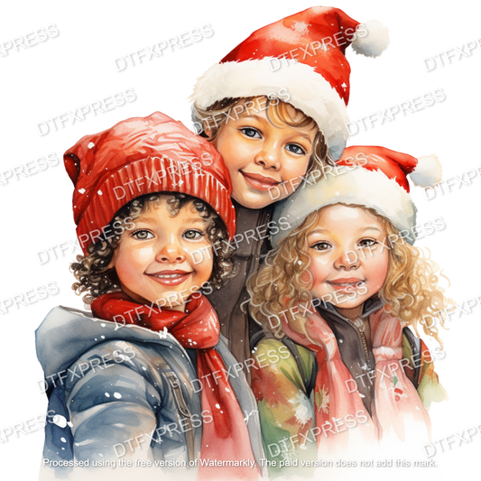 Festive Children XMAS0014