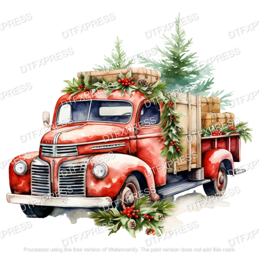 Festive Truck XMAS0031