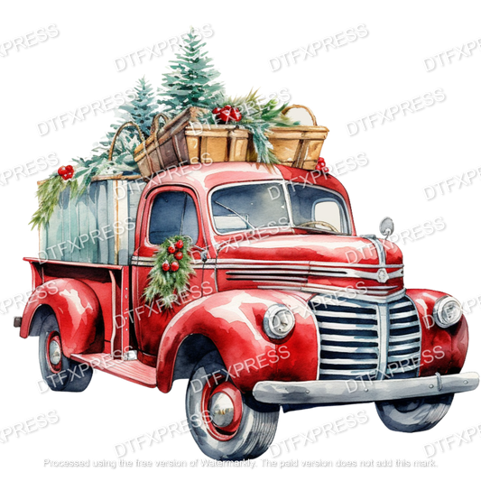 Festive Truck XMAS0032