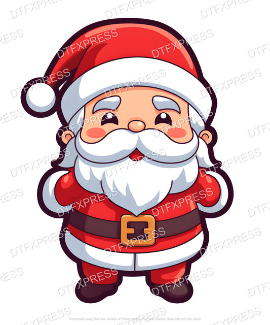 Cartoon Santa XMAS0057