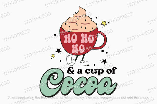 Ho Ho Ho & A Cup of Cocoa XMAS0121