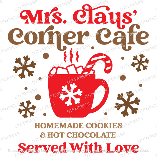 Mrs Claus' Corner Cafe XMAS0195