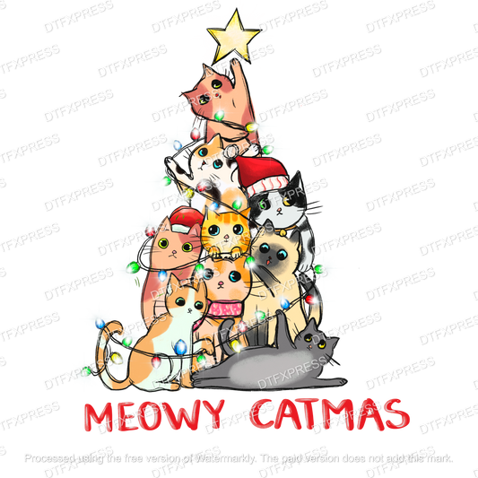 Meowy Catmas XMAS0208